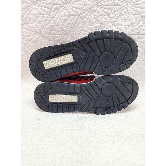 Troop Men's Cobra White | Black | Red Low-Top Sneakers UEC Size US 8 - Picture 8 of 8